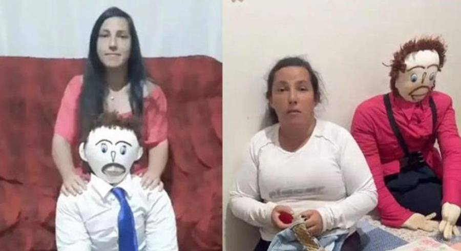 Bez bebekle olan evliliğini anlattı! 2